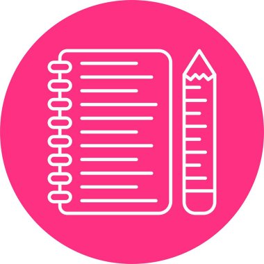 Notlar Satır Çemberi Simgesi