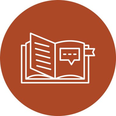 Kitap Satırı Çemberi Simgesini Aç