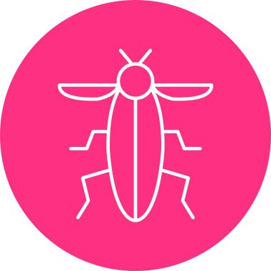 Böcek Çizgisi Çemberi Simgesi