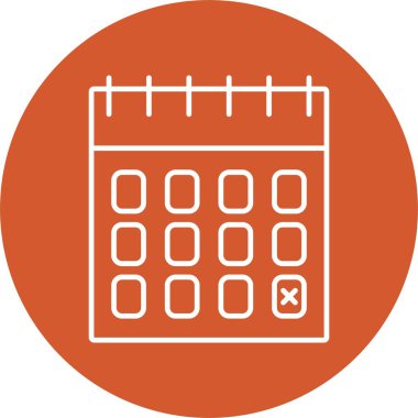 Tarih Satırı Çemberi Simgesi