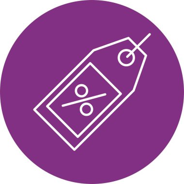 Yüzdelik Satır Çemberi Simgesi