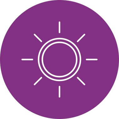 Sunny Line Çemberi Simgesi