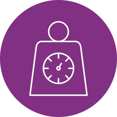 Ağırlık Çizgisi Çemberi Simgesi