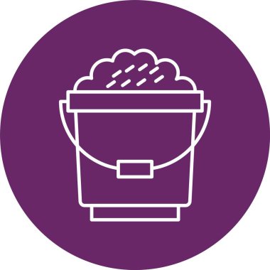 Bucket Satır Çemberi Simgesi