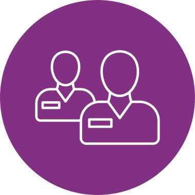 Arkadaş Satırı Çemberi Simgesi