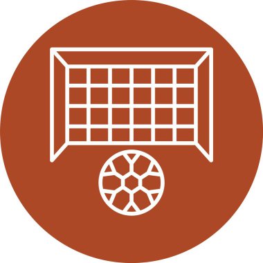 Hedef Posta Satırı Çemberi Simgesi