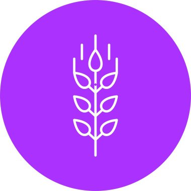Buğday Çizgisi Çemberi Simgesi