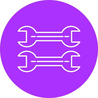 Çizgi Çemberi Simgesi Anahtarı