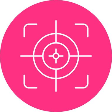 Hedef Satır Çemberi Simgesi