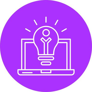 Fikir Satırı Çemberi Simgesi