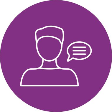 Danışman Satır Çemberi Simgesi