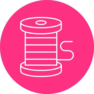 İplik Çizgisi Çemberi Simgesi