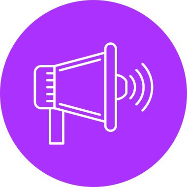 Hoparlör Satırı Simgesi