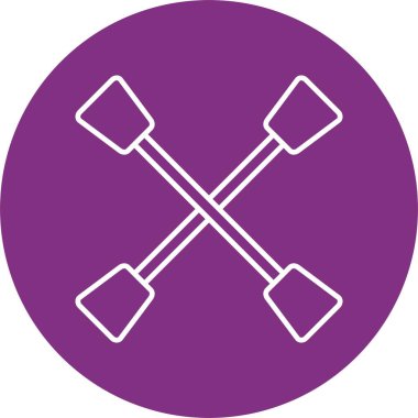 Paddles Satır Çemberi Simgesi