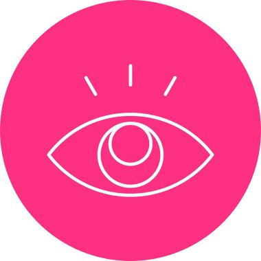 Göz Çizgisi Çemberi Simgesi