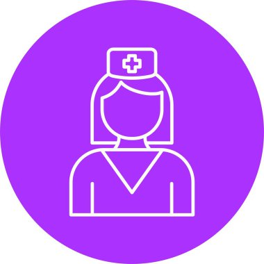 Hemşire Satır Çemberi Simgesi