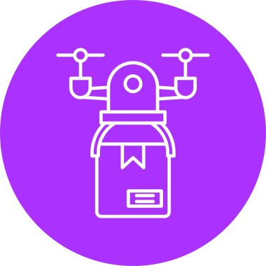 Drone Hat Çemberi Simgesi