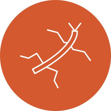 Böcek Çizgisi Çemberi Simgesi