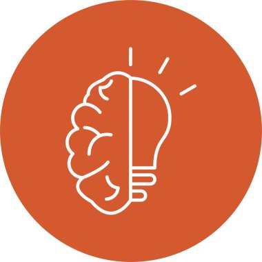 Beyin Fırtınası Satırı Çemberi Simgesi