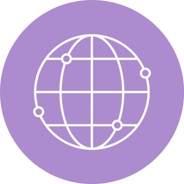 Dünya Çizgisi Çemberi Simgesi