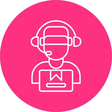 Kurye Hattı Çemberi Simgesi