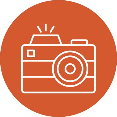 Kamera Hattı Çemberi Simgesi