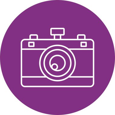 Kamera Hattı Çemberi Simgesi