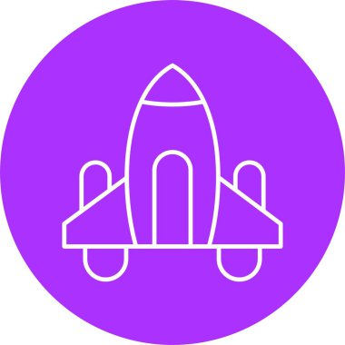 Uzay gemisi Satır Çemberi Simgesi