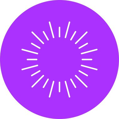 Havai fişek Hattı Çemberi Simgesi