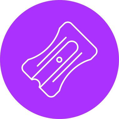 Kalem Keskinleştirici Satır Çemberi Simgesi