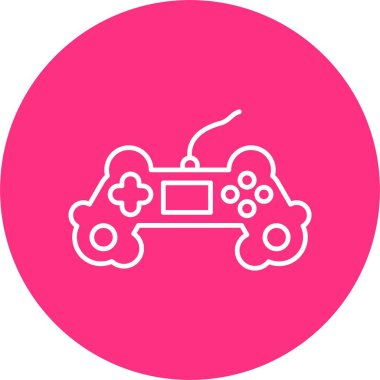 Oyun Denetleyici Satır Çemberi Simgesi