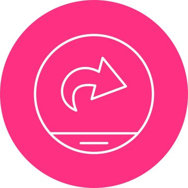 Sonraki Satır Çemberi Simgesi