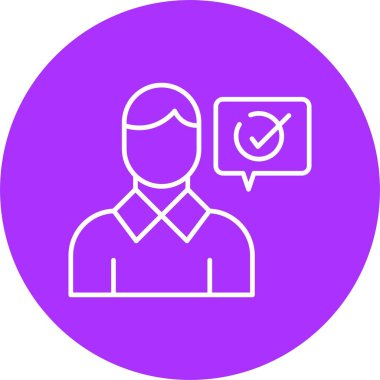 Tavsiye Satırı Çemberi Simgesi