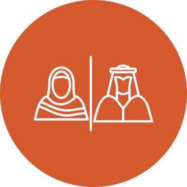 Boşanma Satırı Çemberi Simgesi