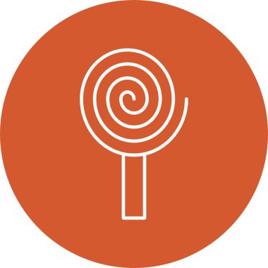 Spiral Satır Çemberi Simgesi