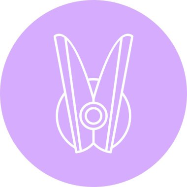 Mandal Çizgisi Çemberi Simgesi