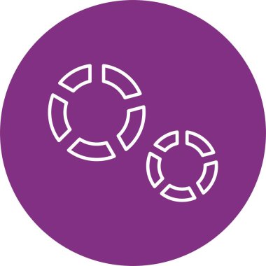 Pasta Çizelgesi Çemberi Simgesi