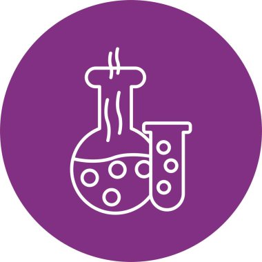 Laboratuvar Satırı Çemberi Simgesi