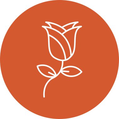 Gül Çizgisi Çemberi Simgesi