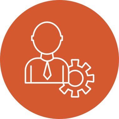 Yönetici Satır Çemberi Simgesi