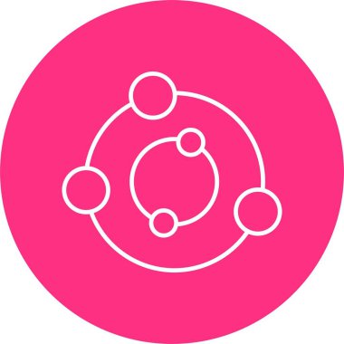 Güneş Sistemi Satır Çemberi Simgesi