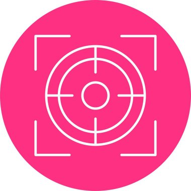 Çizgi Çemberi Simgesini Odakla