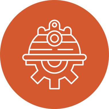 Mühendis Satırı Çemberi Simgesi