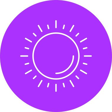 Güneş Çizgisi Çemberi Simgesi