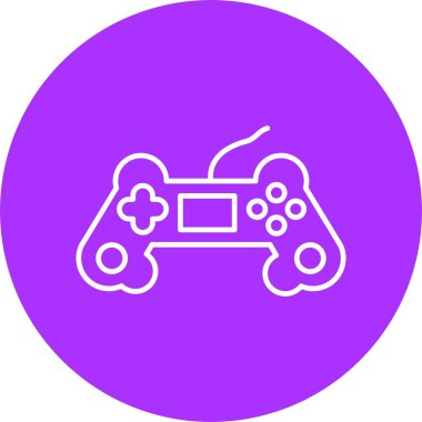 Oyun Denetleyici Satır Çemberi Simgesi