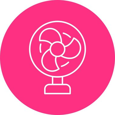 Fan Satırı Çemberi Simgesi