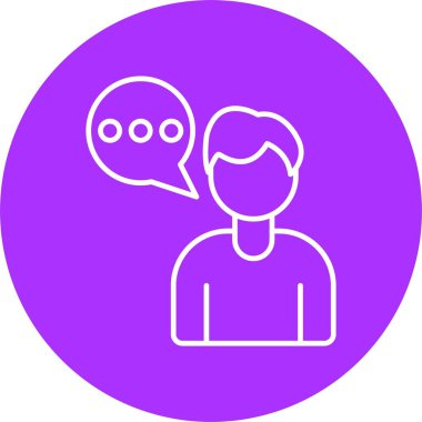 İletişim Hattı Çemberi Simgesi