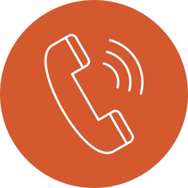 Telefon Hattı Çemberi Simgesi