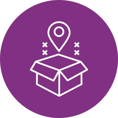 İzleme Satırı Çemberi Simgesi