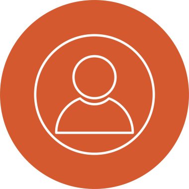 Kullanıcı Satırı Çemberi Simgesi